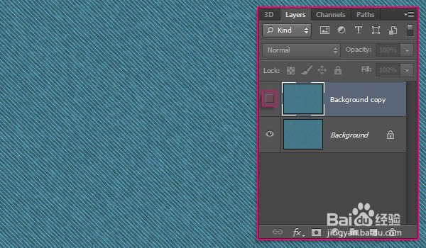 如何在Photoshop中制作缝合牛仔布文字效果