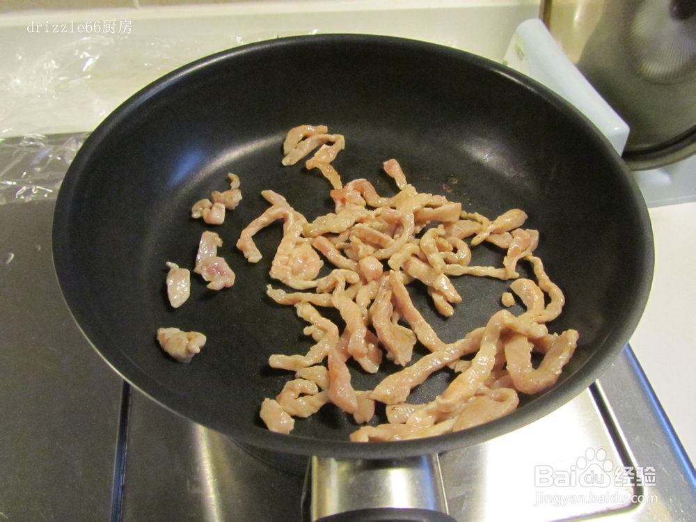 青椒肉丝炒面的做法
