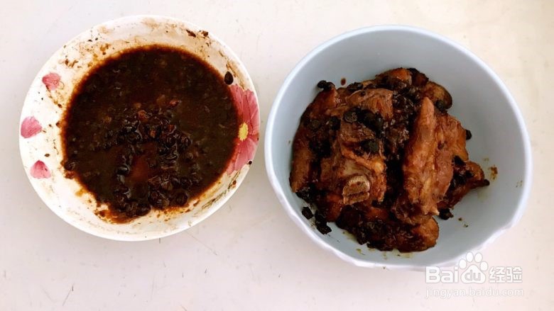 中国传统特色佳肴-豉香蒸排骨