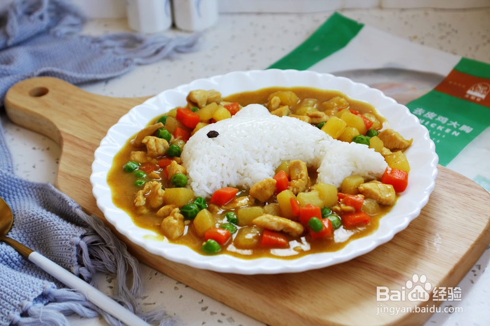 咖喱土豆鸡丁饭的家常做法