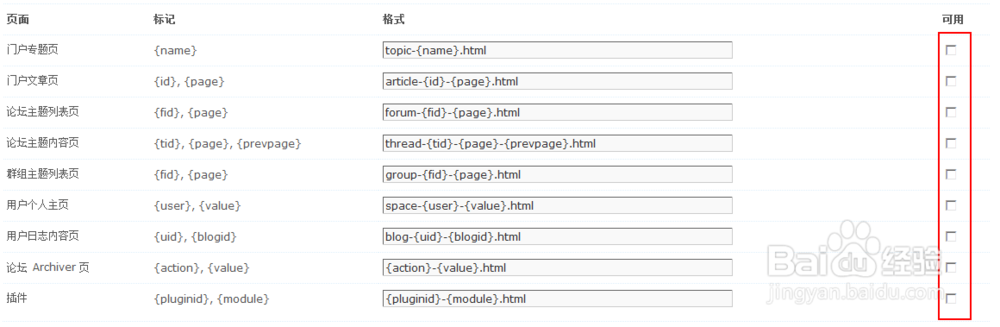 Discuz!url静态化设置