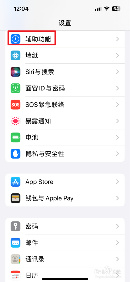 怎么设置iPhone旁白盲文