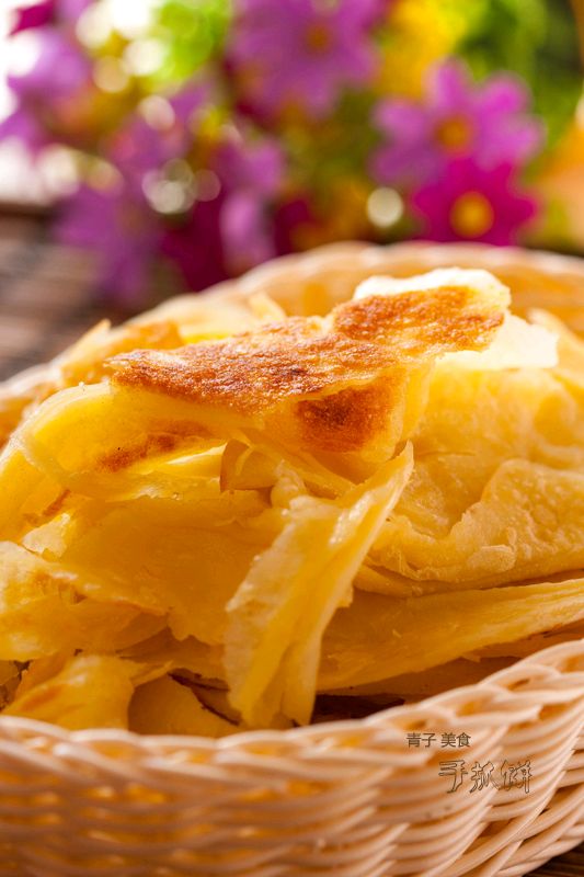 薄如蝉翼手抓饼