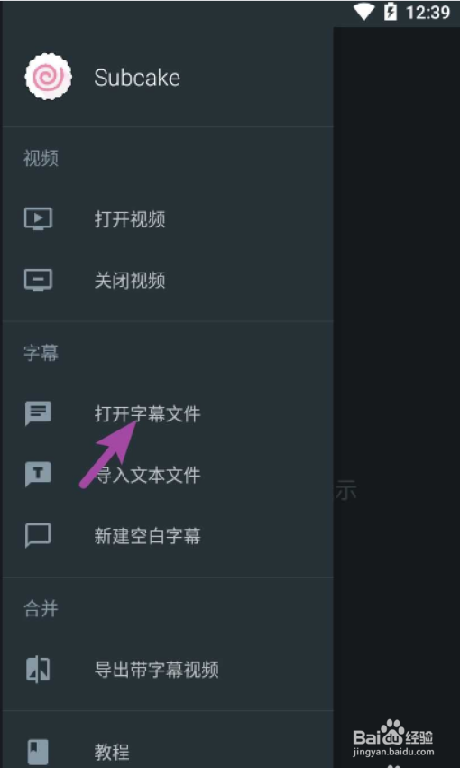 手机怎么做srt字幕