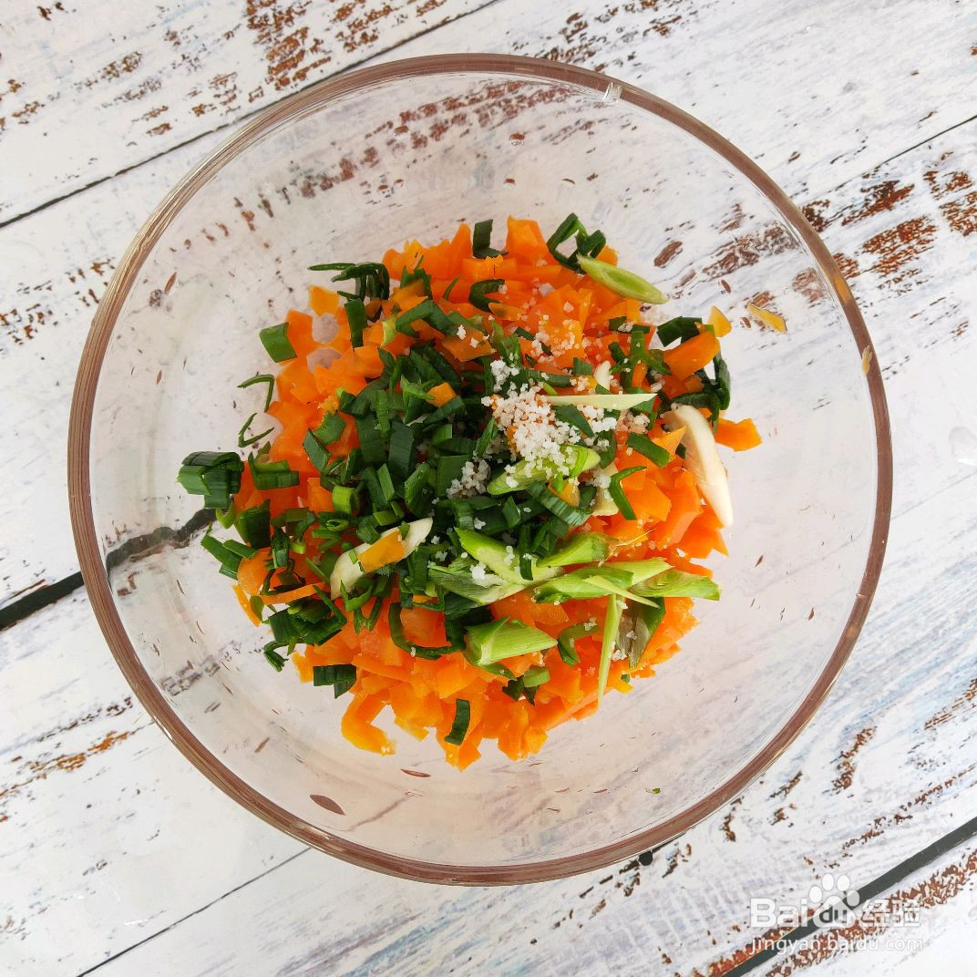 胡萝卜蛋饼的做法