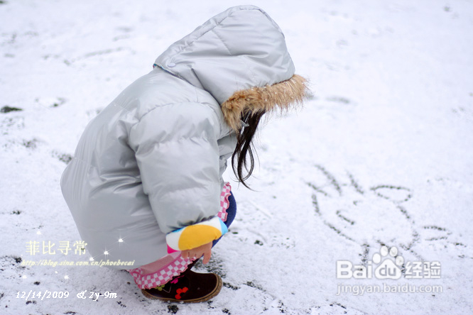 温哥华：雪中作画(组图)
