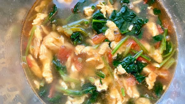 番茄鸡蛋面旗子