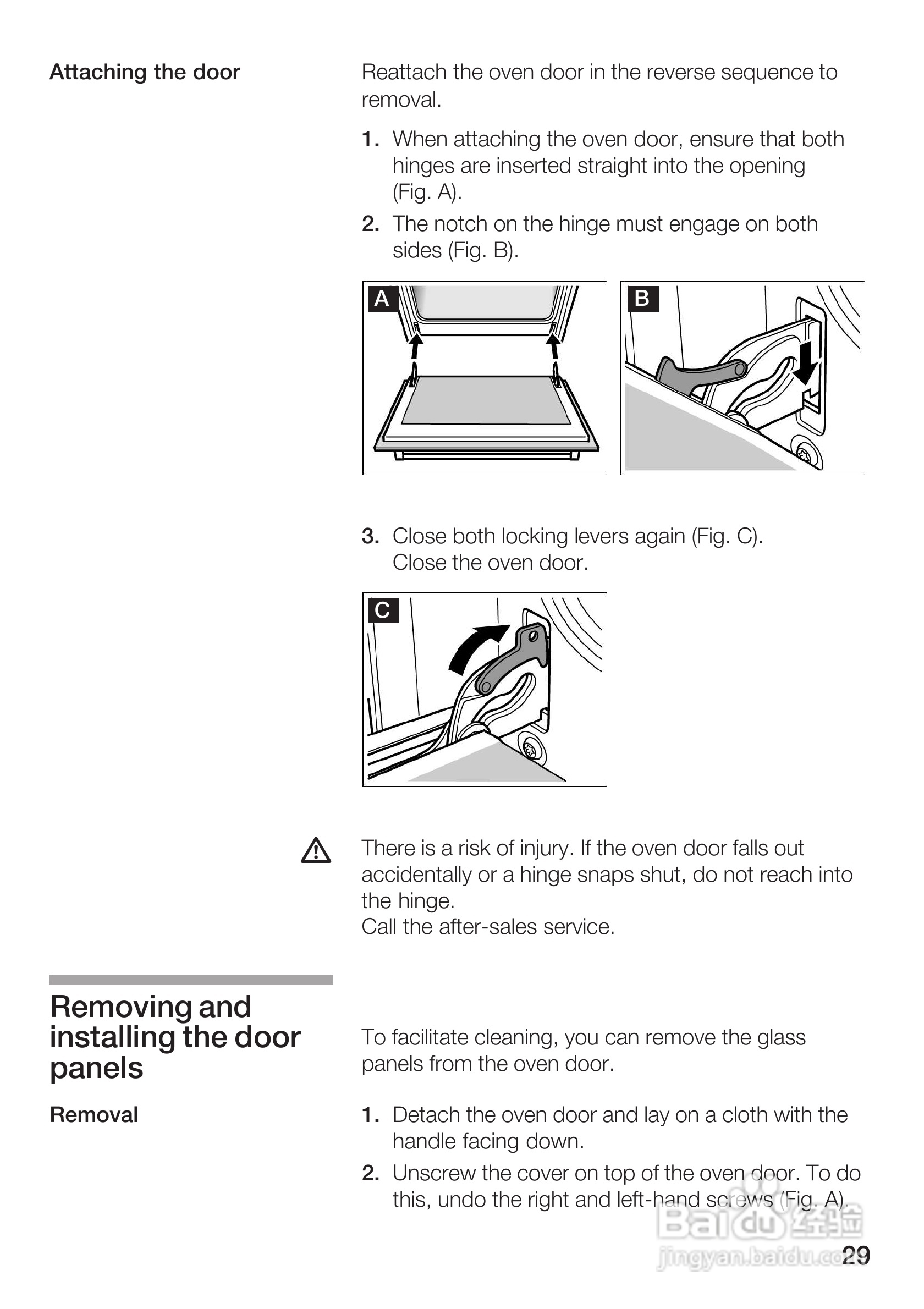 博世HBA23B550W嵌入式烤箱使用说明书:[2]