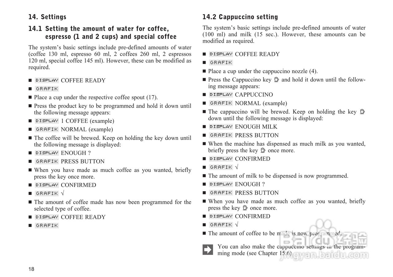 JURA IMPRESSA X5咖啡机使用手册:[1]