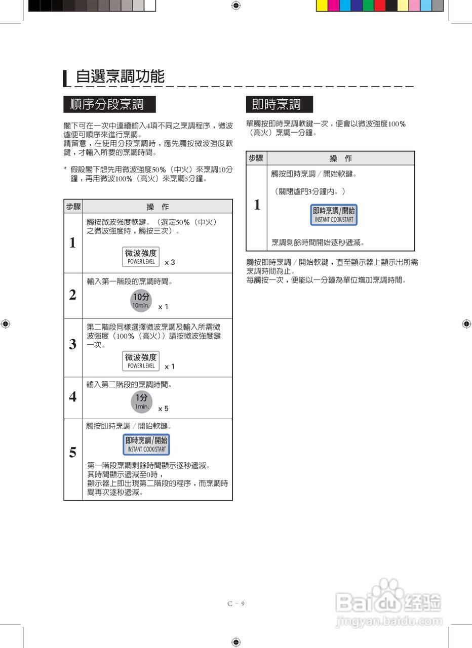 声宝R-892M(S)型微波炉说明书:[1]