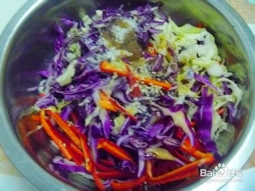 【中式面点】营养早餐---彩椒双色甘蓝卷饼