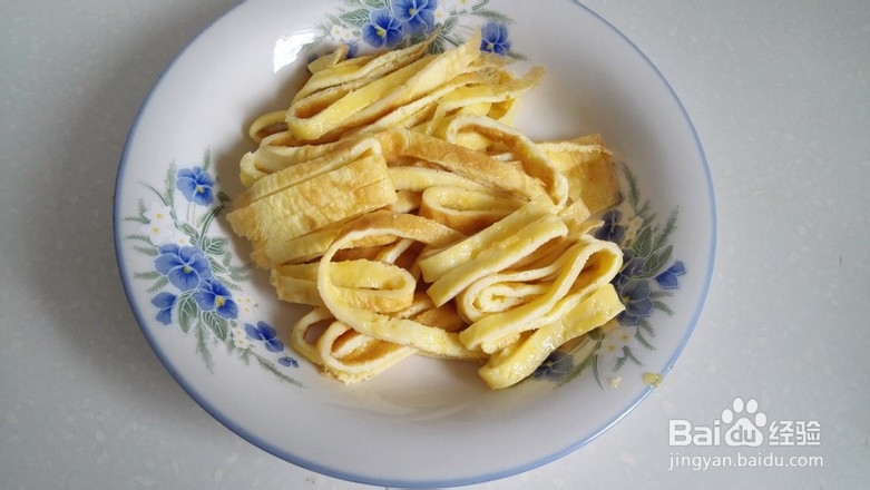 酸辣蛋皮汤的做法