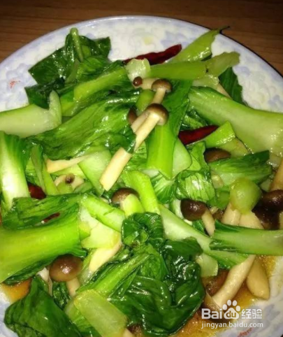 家常菜：素炒蟹味菇