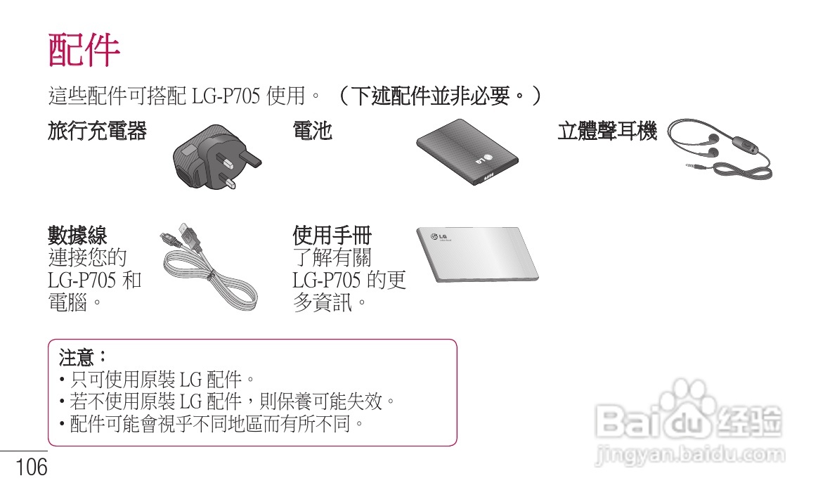 LG P705手机使用说明书:[11]