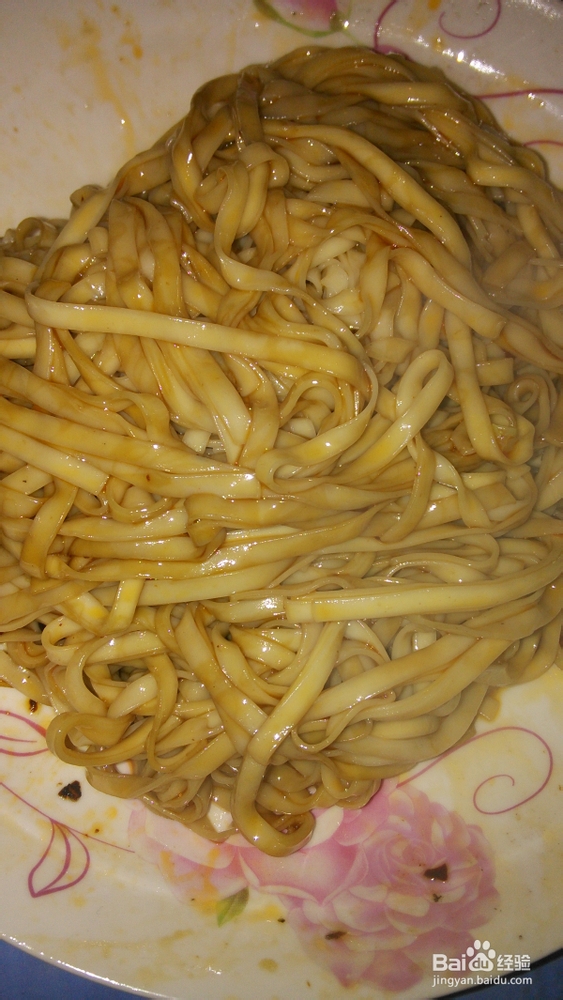 懒汉美味饭——陕西油泼面的做法