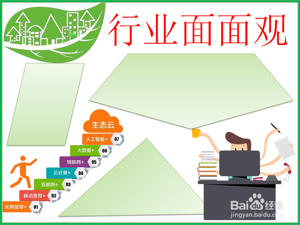 行业面面观手抄报