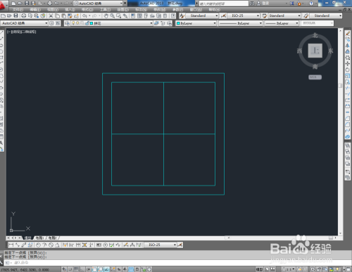 cad如何制作方形拼花图案