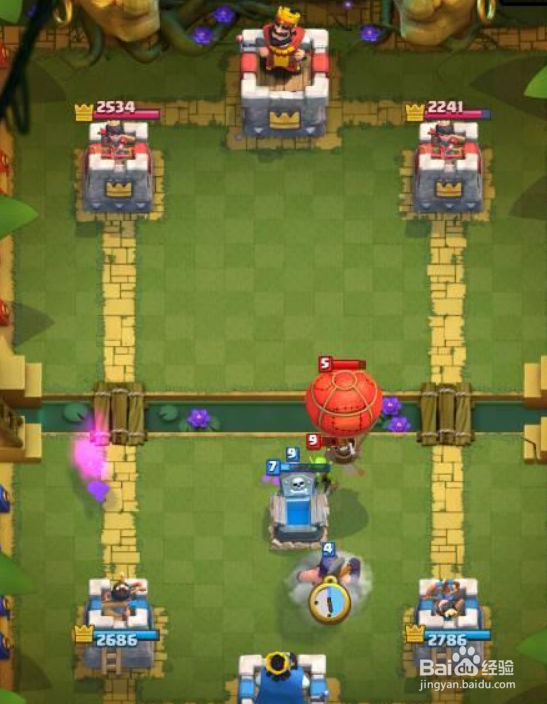 皇室战争狗球飞斧流攻略