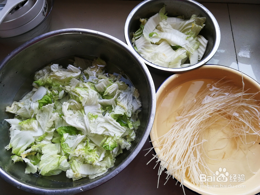 不可思议的白菜豆腐炖粉条