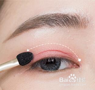 初秋桃花妆画法步骤