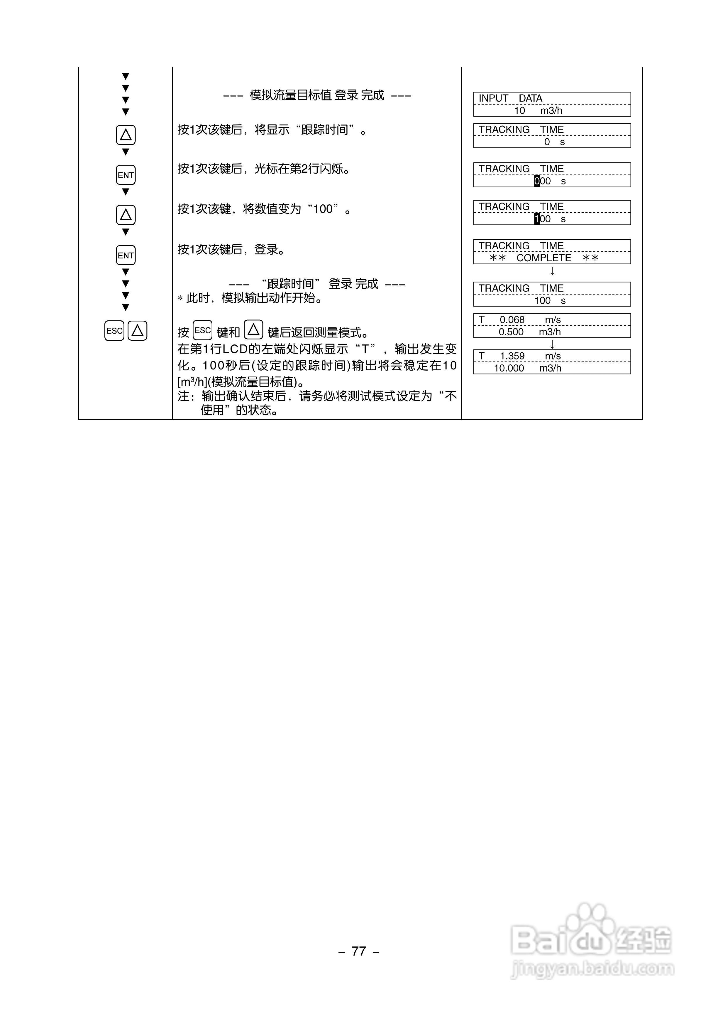 富士电机FLR/FLS/FLY超声波流量计使用说明书:[9]
