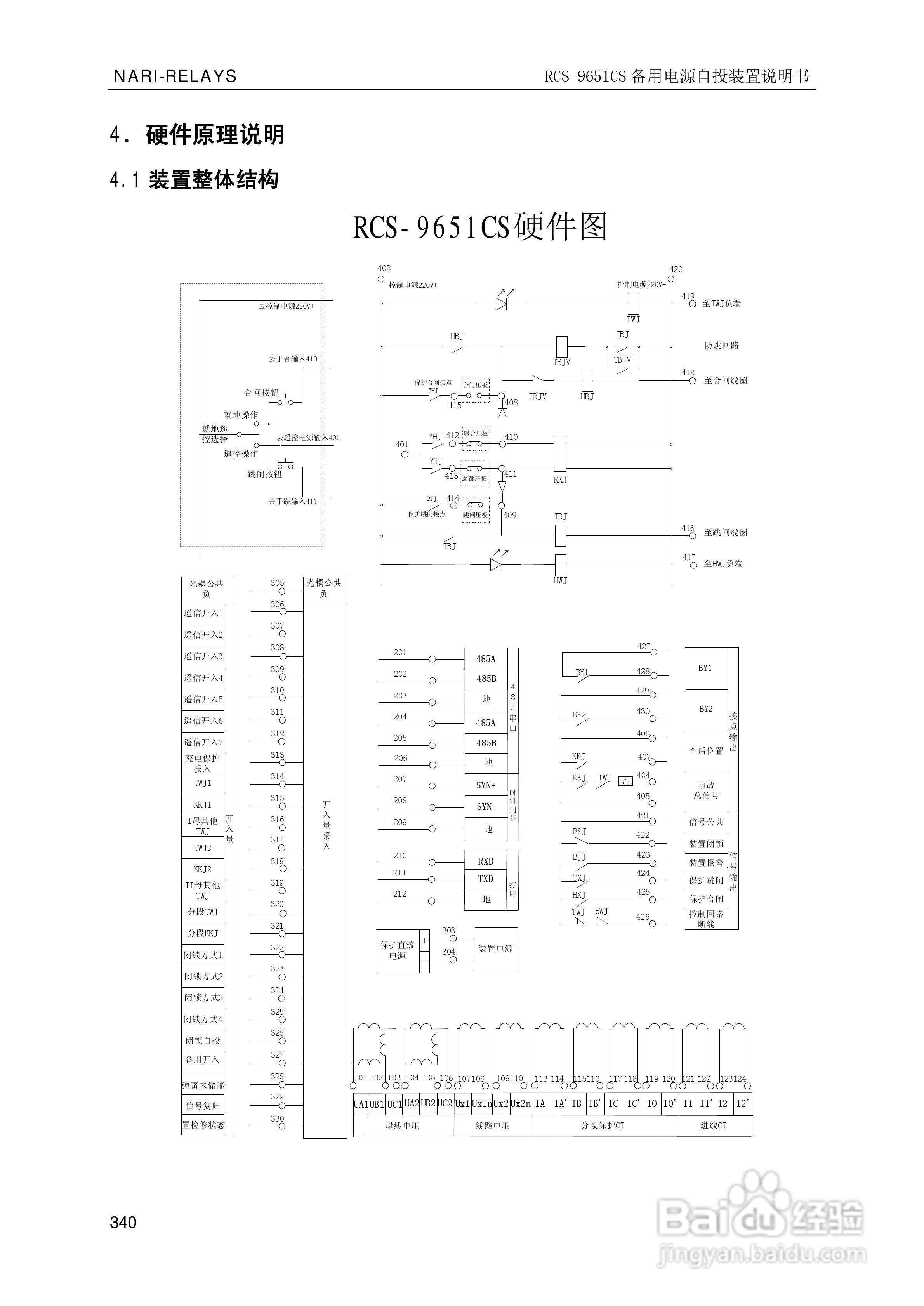 南瑞继保RCS-9681CS变压器后备保护测控装置说明书:[35]