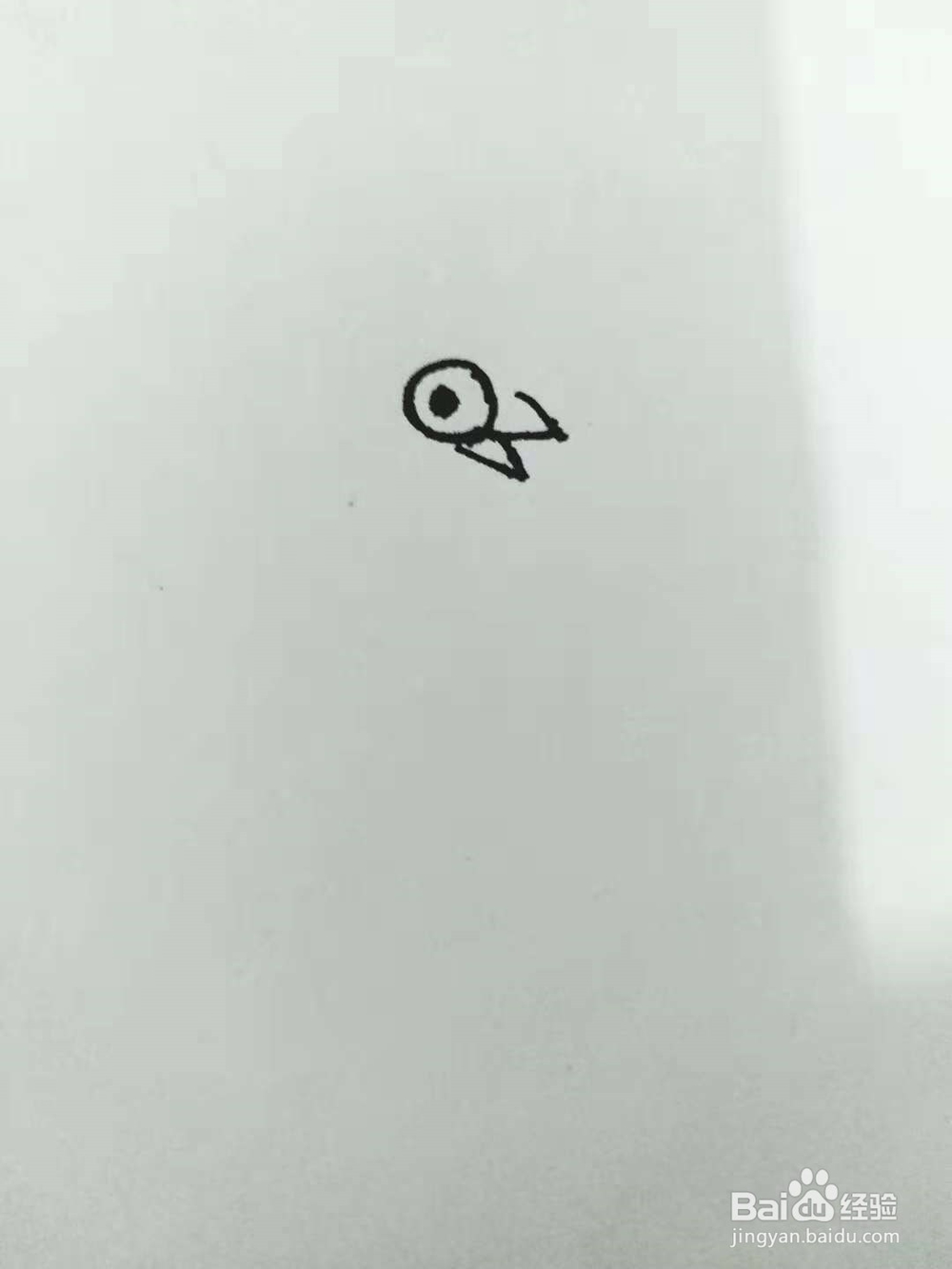 公鸡的简笔画法《四》