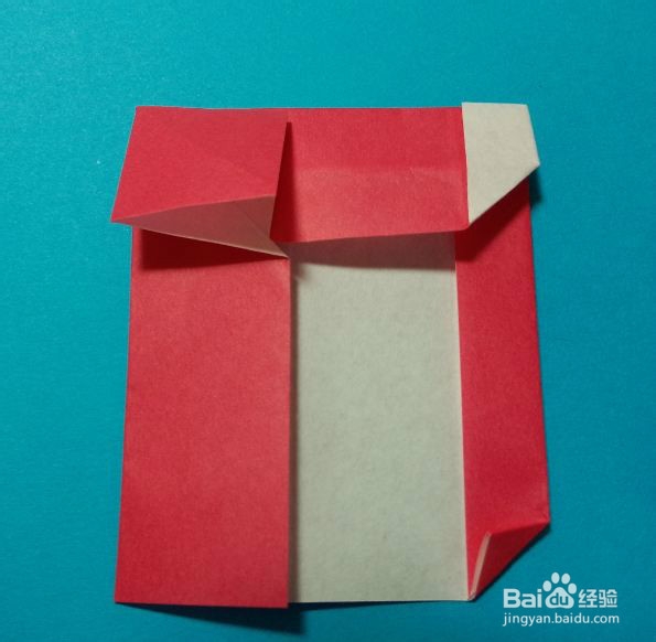 创意折纸如何折滑雪橇的圣诞老人(圣诞节礼物)