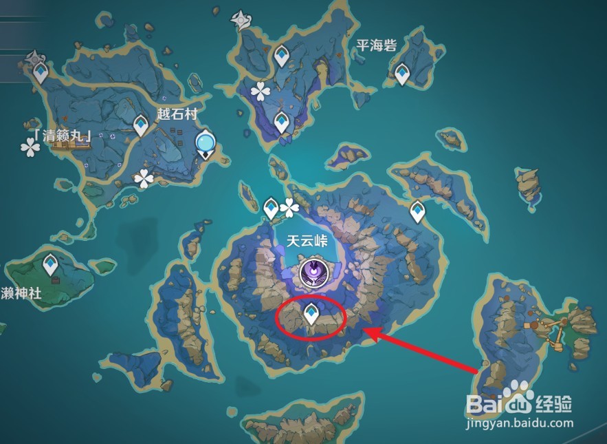 原神雷音权现怎么上去