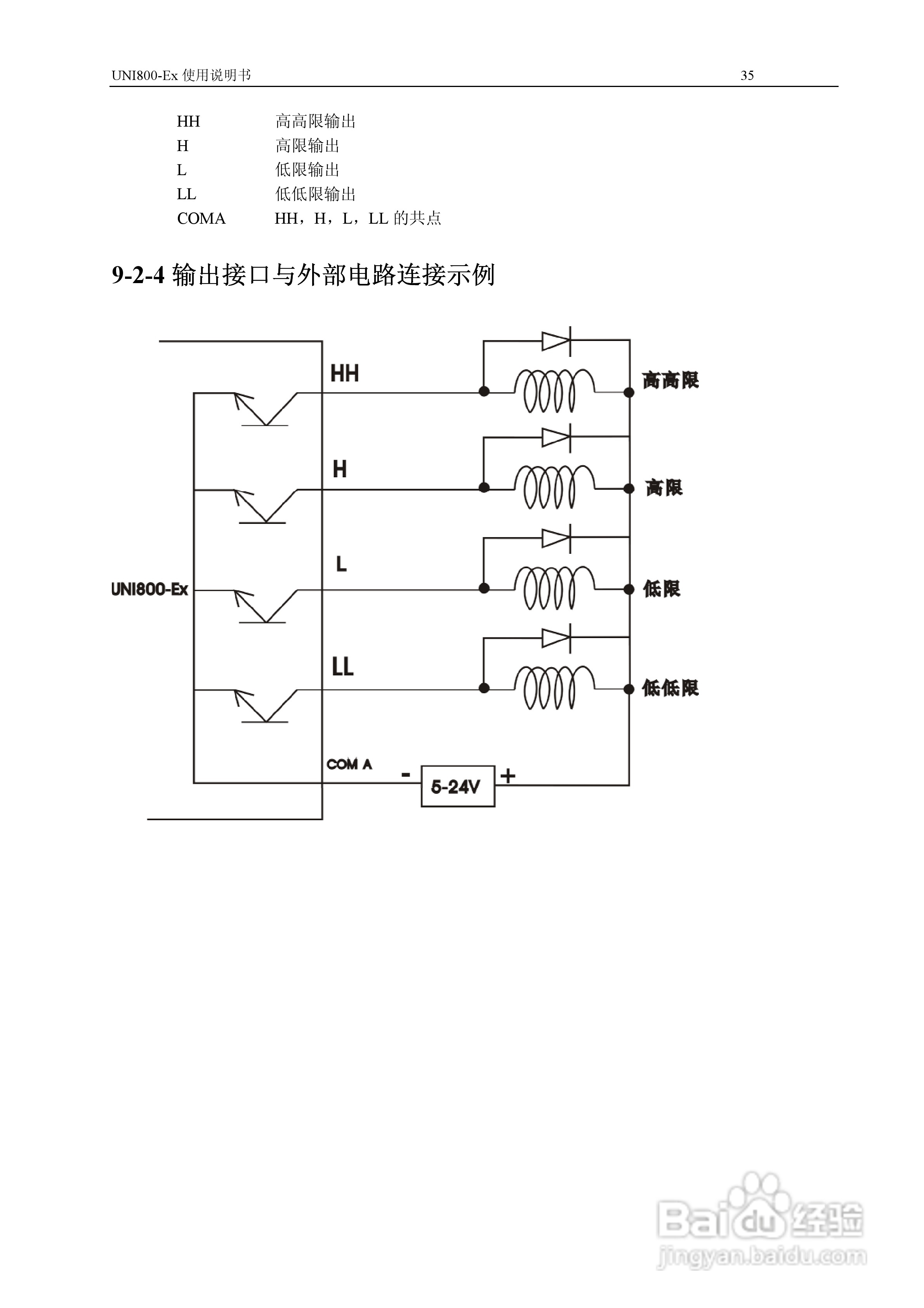 UNI800-EX称重显示器说明书:[4]
