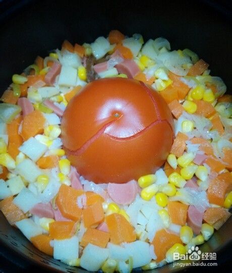 一个番茄饭的做法