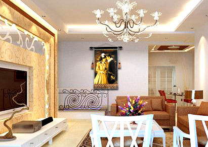 怎样选择合适的客厅装饰画？