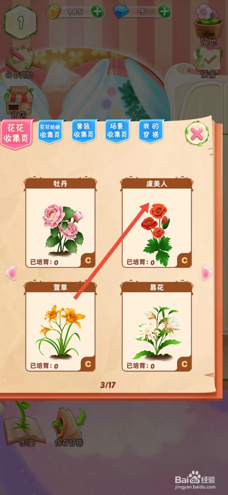 花花姑娘如何查看虞美人的【稀有度】