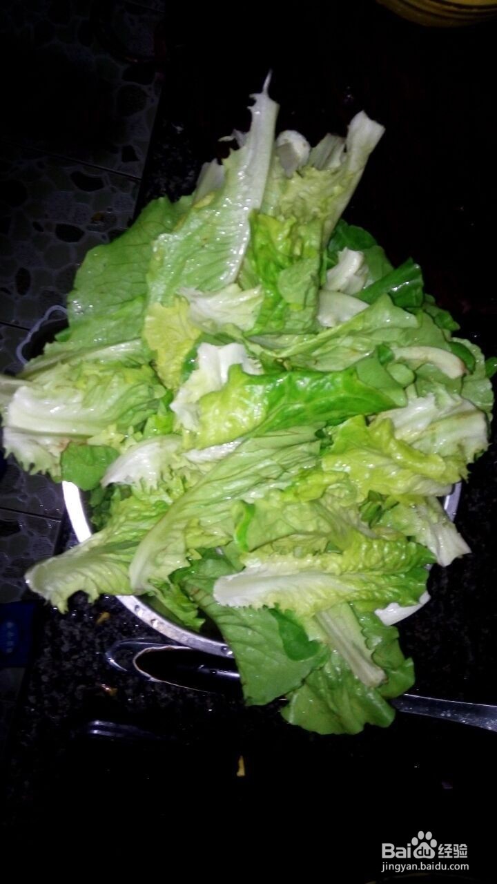 如何炒出绿油油的生菜