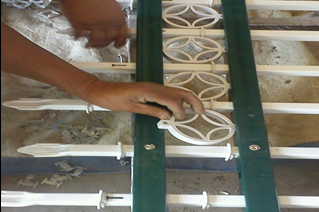 护栏网的安装方法