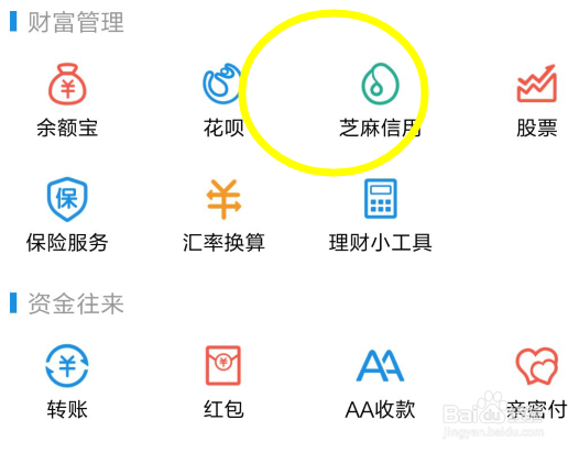 怎么查看芝麻信用