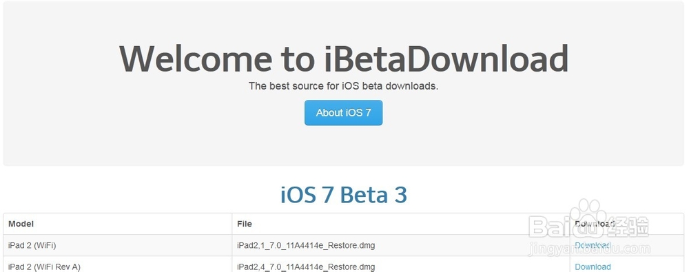 iOS7 Beta4如何下载升级