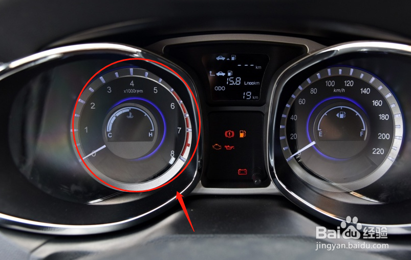 江淮瑞风S5汽车仪表参数怎么看