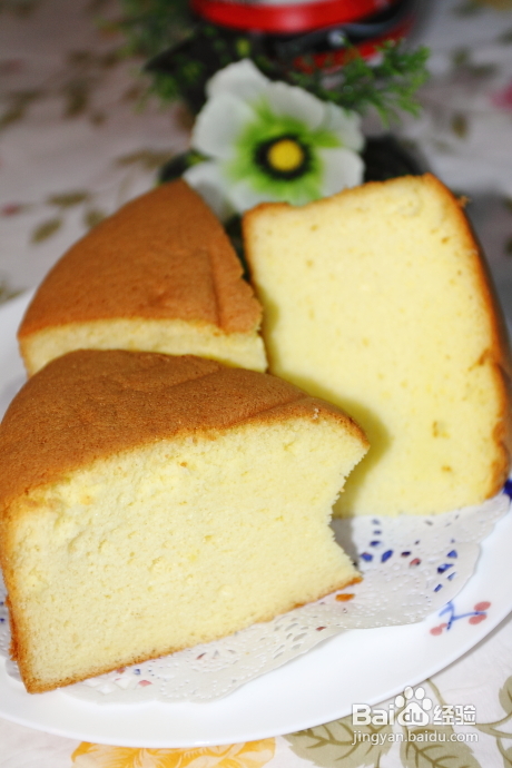 清香味美的戚风蛋糕