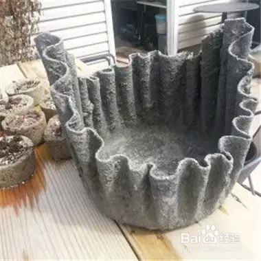 变废为宝，水泥也可做花盆啦！