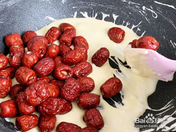 杏仁奶枣的做法