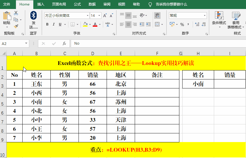 查找引用之王——Lookup实用技巧解读!