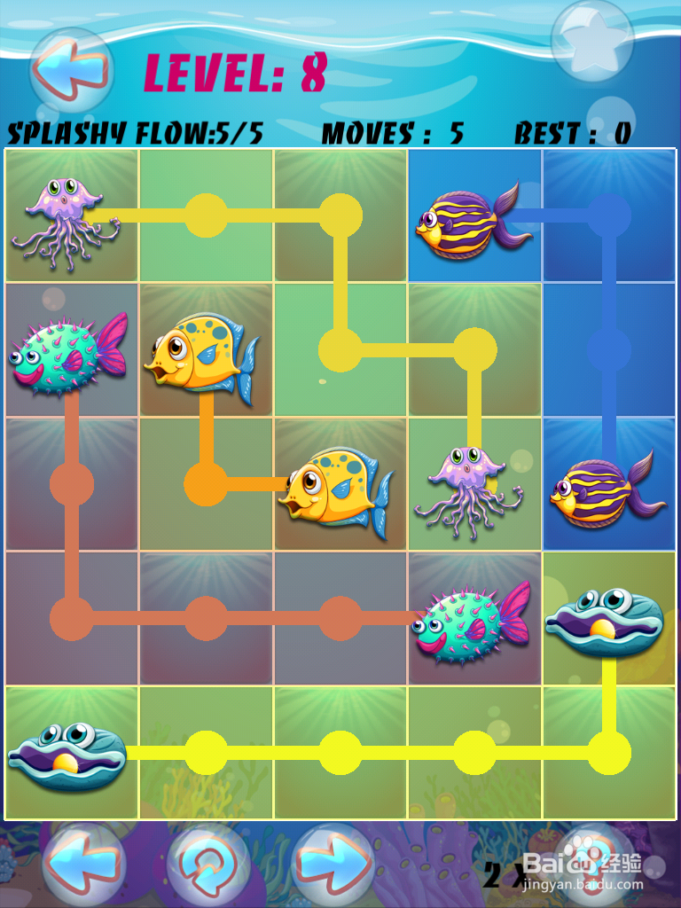 a splashy water safari fish flow游戏攻略1-30