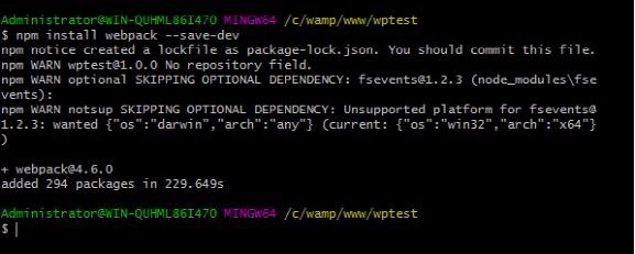 如何安装webpack