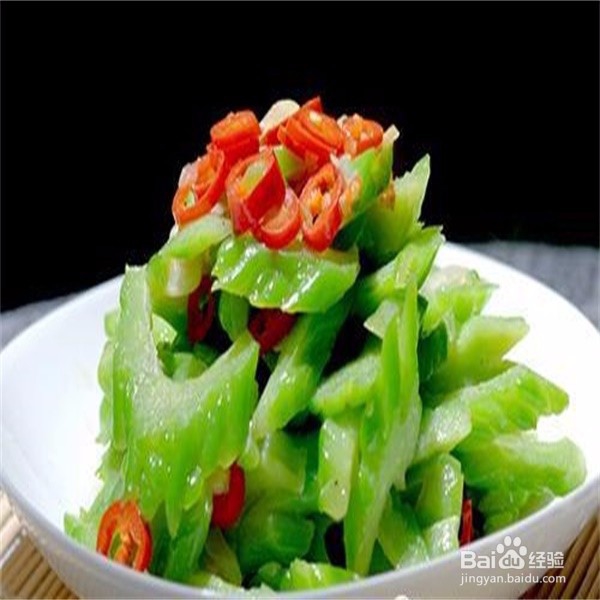 苦瓜怎么做,才好吃又不苦呢?