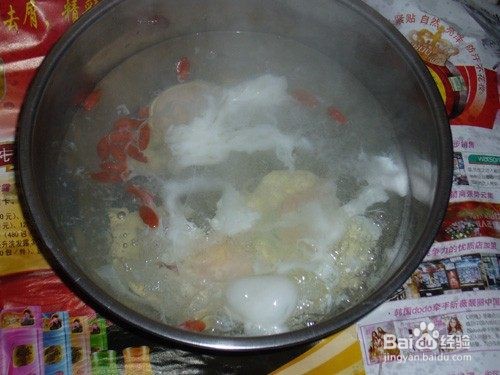 枸杞水煮蛋的做法