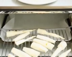 烤茭白笋的做法