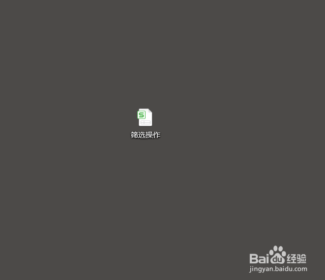 Excel如何进行筛选操作