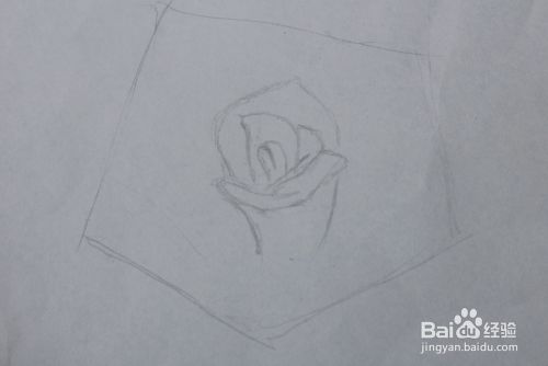 简单的玫瑰的画法