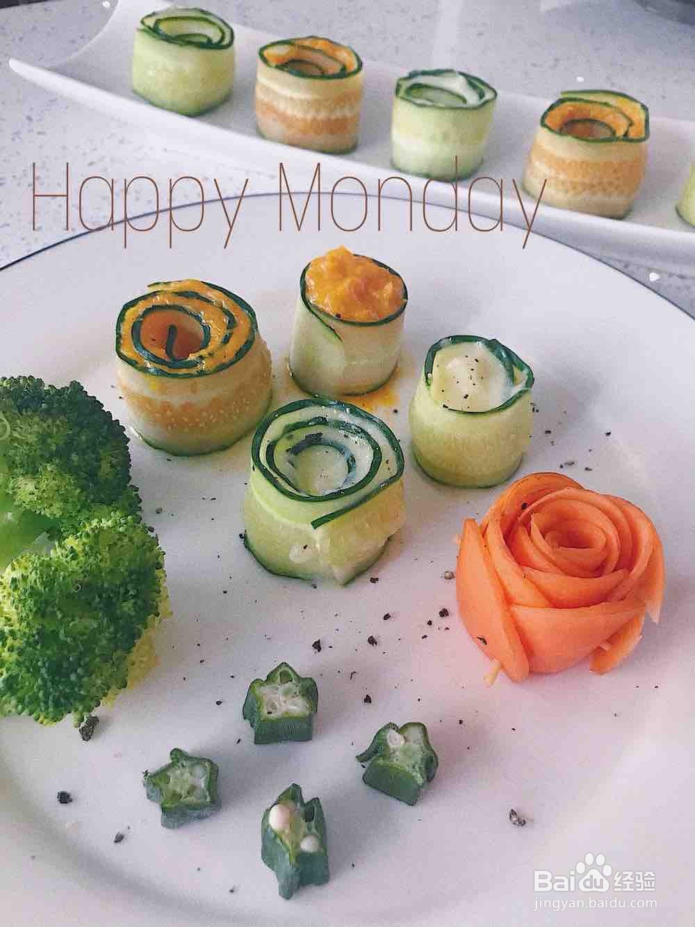 清爽土豆泥黄瓜卷